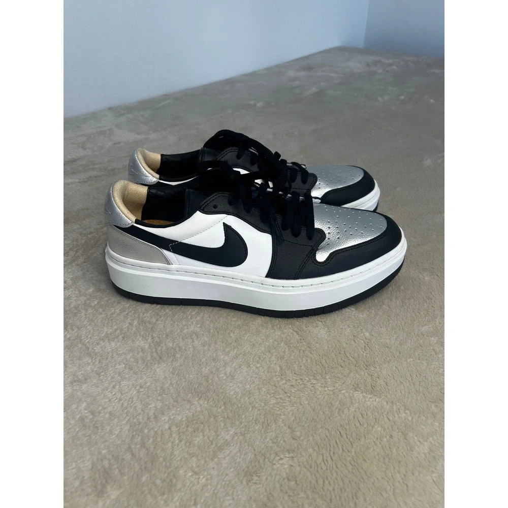Nike Air Jordan 1 Elevate Low SE Silver Toe Women's 12 Men's 10.5 DQ8561-001